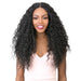 Vixen X 100% Human Hair Premium Mix Full Lace Wig Vixen X Neo French Wave,Off Black