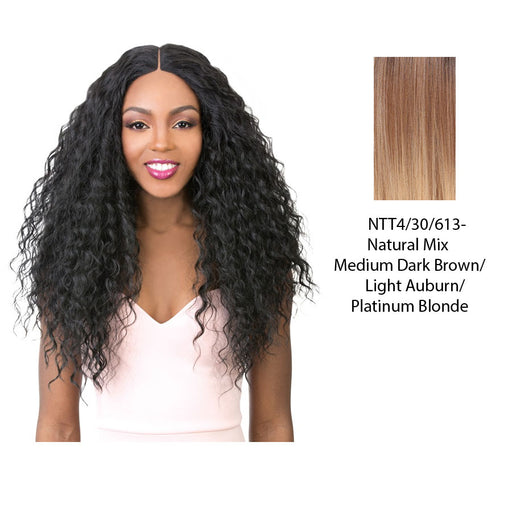 Vixen X 100% Human Hair Premium Mix Full Lace Wig Vixen X Neo French Wave,Ntt4/30/613