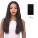 Vixen X 100% Human Hair Premium Mix Full Lace Wig Vixen X Yaki Straight,Black