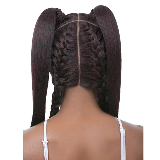 Vixen X 100% Human Hair Premium Mix Full Lace Wig Vixen X Yaki Straight,950