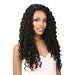 100% Human Hair Blend With Vixen Y Three Way Lace Part Ripple Wave - Vixen Y Ripple Wave,Off Black