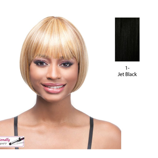 Nancy Synthetic Wig,Black