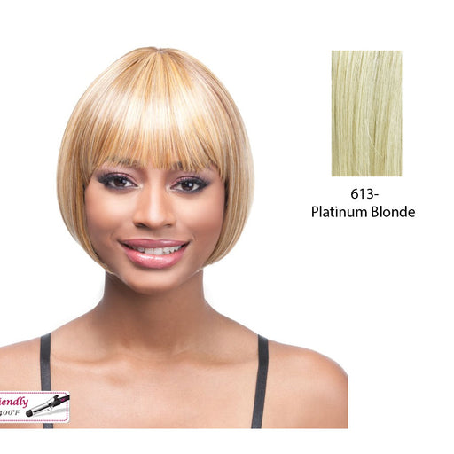 Nancy Synthetic Wig,Platinum Blonde