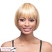 Nancy Synthetic Wig,Two Tone Frost Blend Of Strawberry Blonde Layer Over With Honey Blonde Bottom