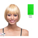 Nancy Synthetic Wig,Green