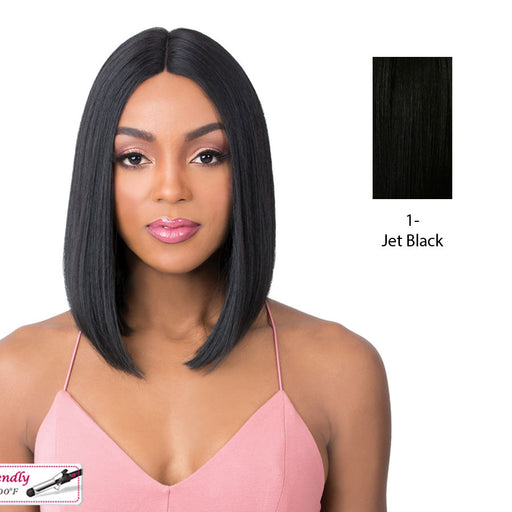 Alexis Heat Friendly Synthetic Wig,Black