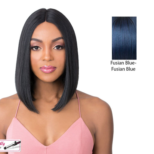 Alexis Heat Friendly Synthetic Wig,Fusian Blue