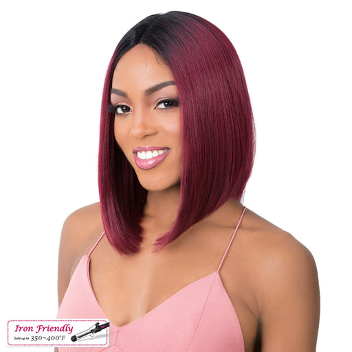 Alexis Heat Friendly Synthetic Wig,Tt1B/Ruby Fusian