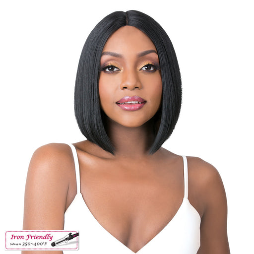 Becky Heat Friendly Synthetic Wig,Off Black