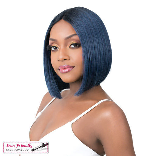 Becky Heat Friendly Synthetic Wig,Fusian Blue