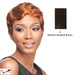 Piettra Synthetic Wig,Dark Brown