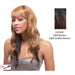 Futura Synthetic Quality Full Wig - Q-Silvia,Two Tone Frost Blende Of Dark Brown Layer Over Light Golden Brown Bottom