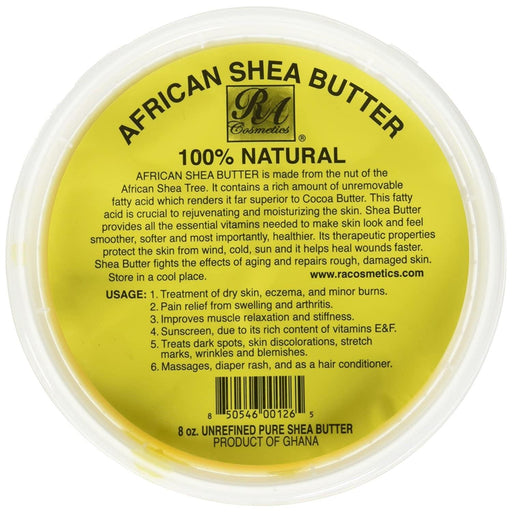 Ra Cosmetics 100% Pure Shea Butter, Melted 8 Oz.