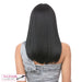 Slight Side Framed Cut Style With Heat Resistant Synthetic Wig - Raven,Off Black