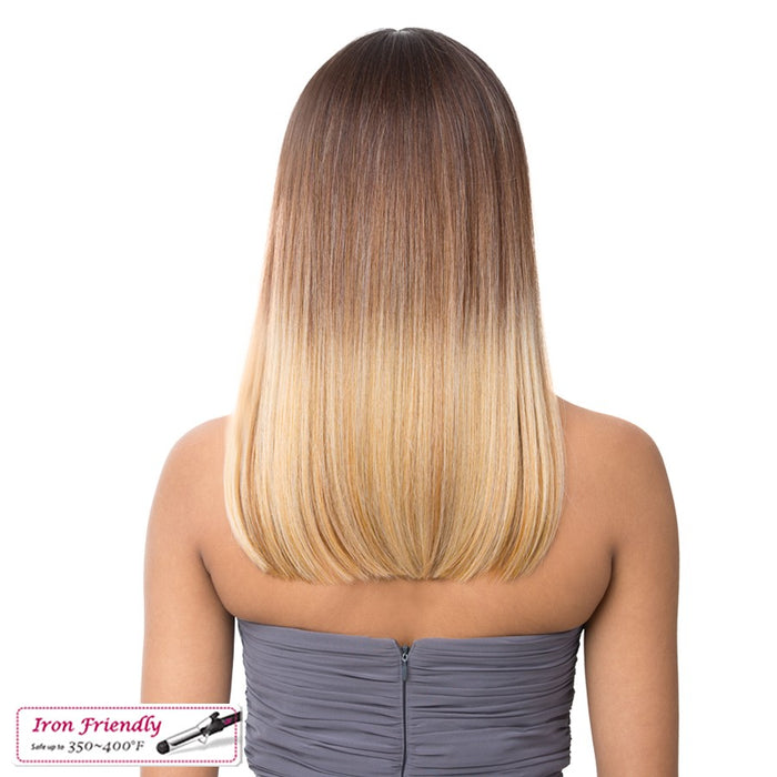 Slight Side Framed Cut Style With Heat Resistant Synthetic Wig - Raven,Ttp4/27/613