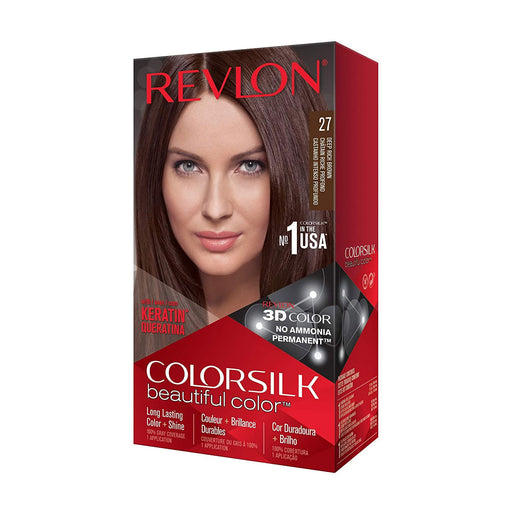 Revlon Colorsilk Beautiful Color Permanent Hair Color 27 Deep Rich Brown