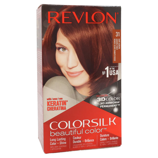 Revlon Colorsilk Beautiful Color Permanent Hair Color 31 Dark Auburn
