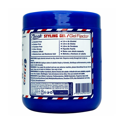 Rolda Classic Styling Gel Strong Hold 17.63 Oz