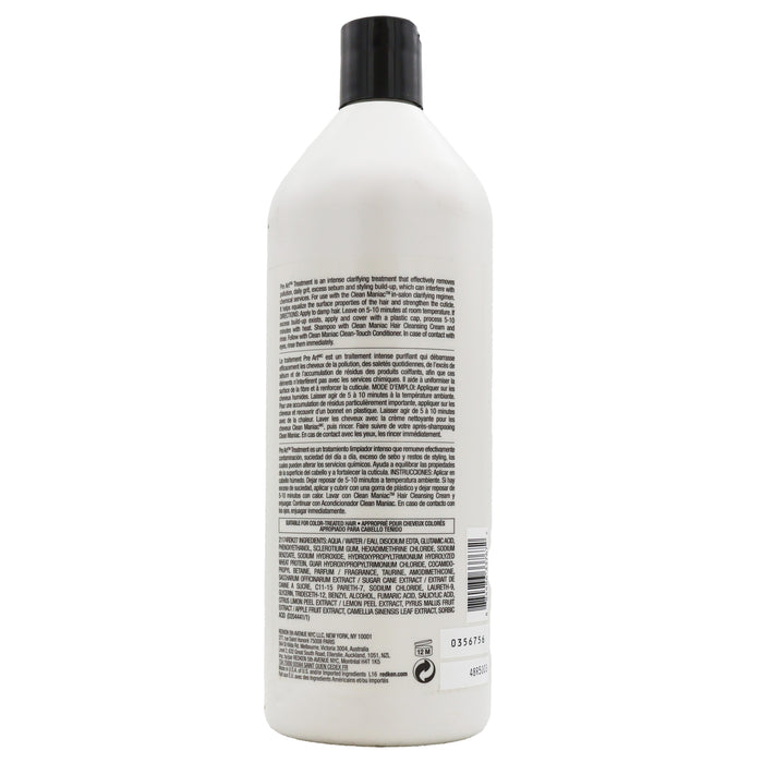 Redken Clean Maniac Pre Art Treatment 33.8oz