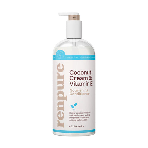 Renpure Coconut Cream and Vitamin E Nourishing Conditioner, 32 Oz.