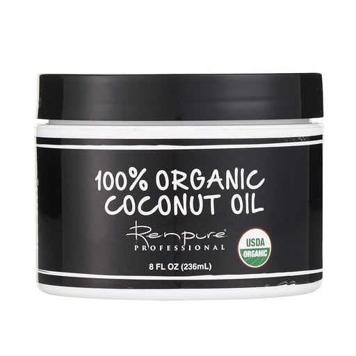 Renpure Black Label 100% Organic Coconut Oil 8 Oz