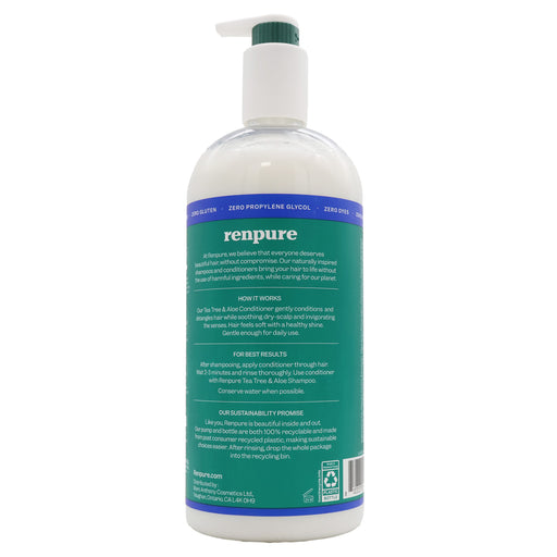 Renpure Tea Tree and Aloe Refreshing Conditioner, 32 Oz.