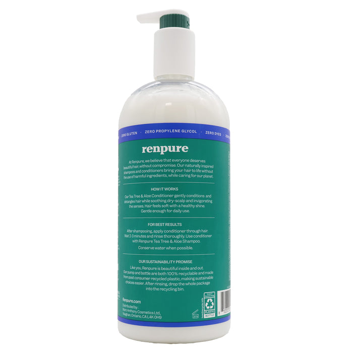 Renpure Tea Tree and Aloe Refreshing Conditioner, 32 Oz.