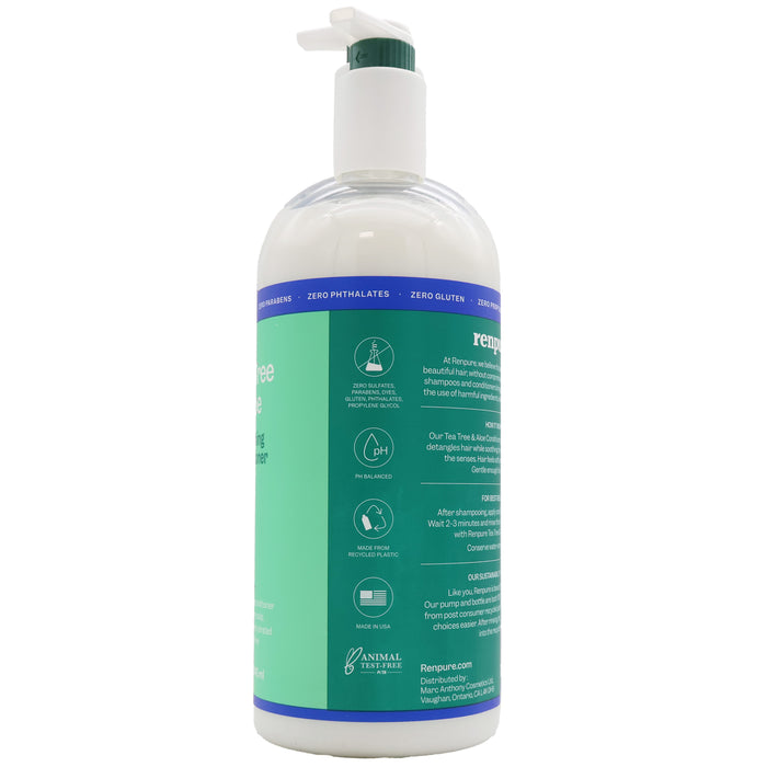 Renpure Tea Tree and Aloe Refreshing Conditioner, 32 Oz.