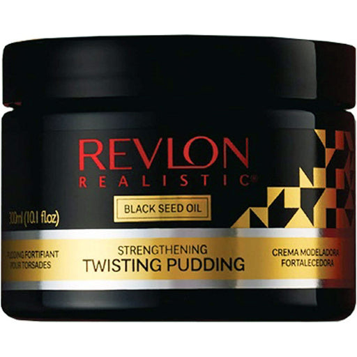 Revlon Realistic Black Seed Oil Strengthening Twisting Pudding 10.1 Oz.
