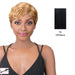 Premium Synthetic Iron Friendly Wig - River Wave,Off Black