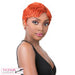 Premium Synthetic Iron Friendly Wig River Wave,Copper Orange