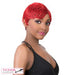 Premium Synthetic Iron Friendly Wig River Wave,Sp BgRed