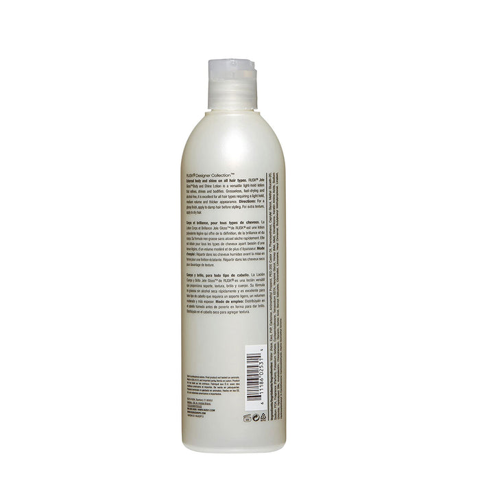 Rusk Design Jele Gloss Body and Shine Lotion, 13.5 Oz.