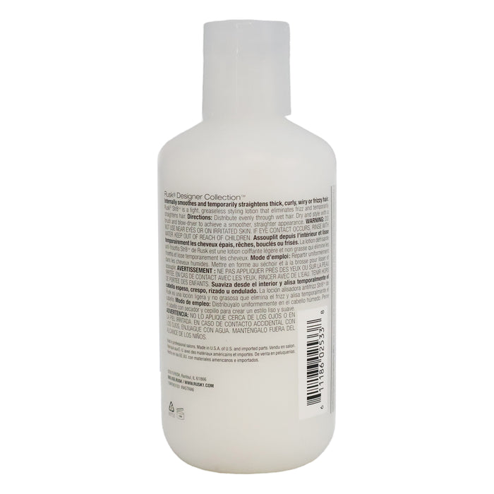 Rusk Design STR8 Anti Frizz and Anti Curl Lotion, 6 Oz.