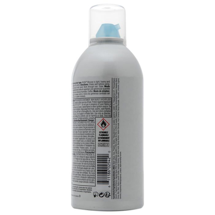 Rusk Design Mousse Maximum Volume and Control, 8.8 Oz.