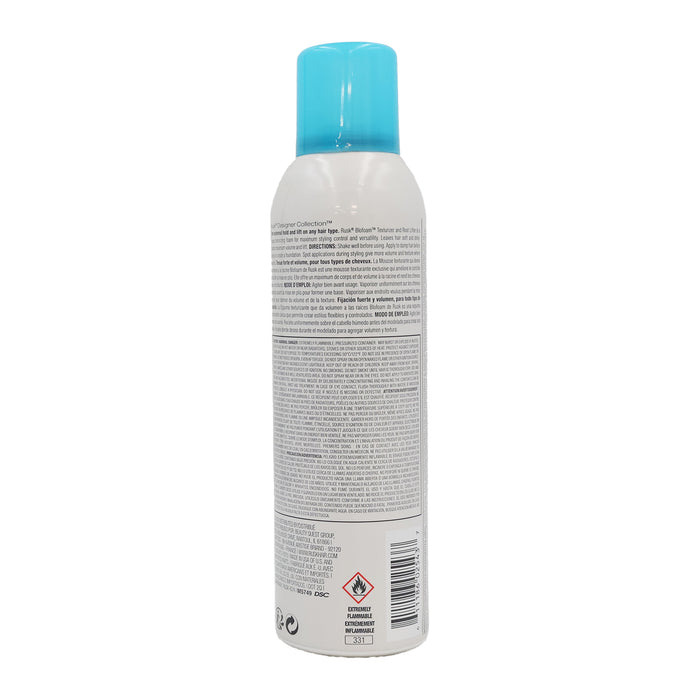 Rusk Design Blofoam Texture and root Lifter Mousse, 8.8 Oz.