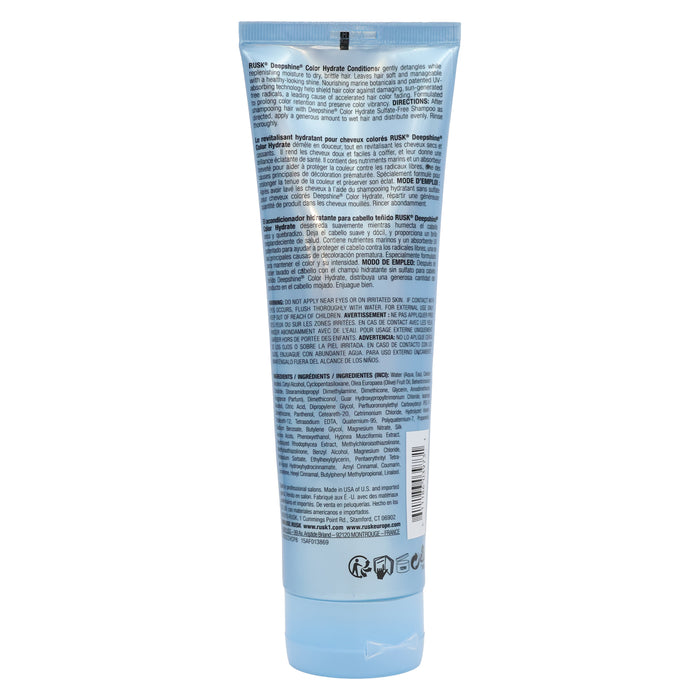 Rusk Deepshine Color Hydrate Conditioner, 8.5 Oz.