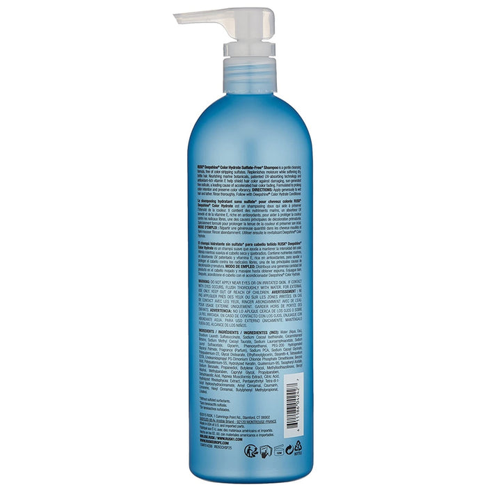 Rusk Deepshine Color Hydrate Shampoo Sulfate Free, 25 Oz.