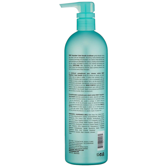 Rusk Deepshine Color Smooth Conditioner, 25 Oz.