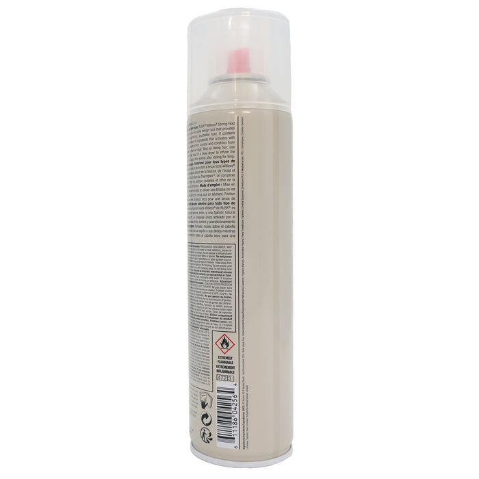 Rusk Design W8LESS 55 Percent VOC Hairspray Strong Hold, 10 Oz.