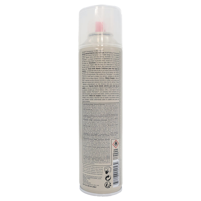Rusk Design W8LESS 55 Percent VOC Hairspray Strong Hold, 10 Oz.