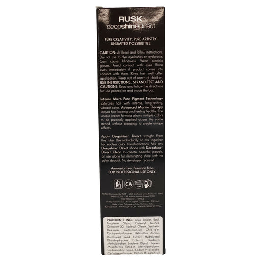 Rusk Deepshine Direct Hair Color Merlot, 3.4 Oz.