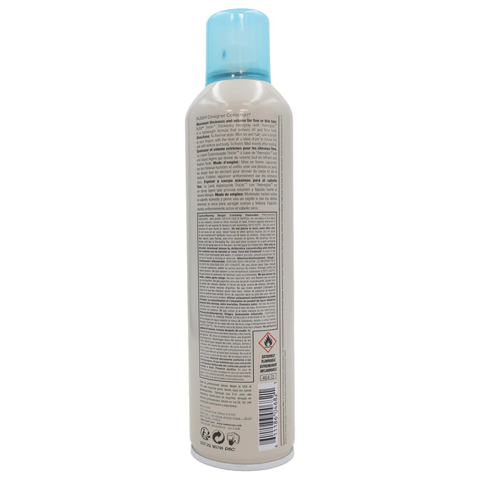 Rusk Design Tjickr 55 Percent VOC Thickening Hairspray, 10.6 Oz.