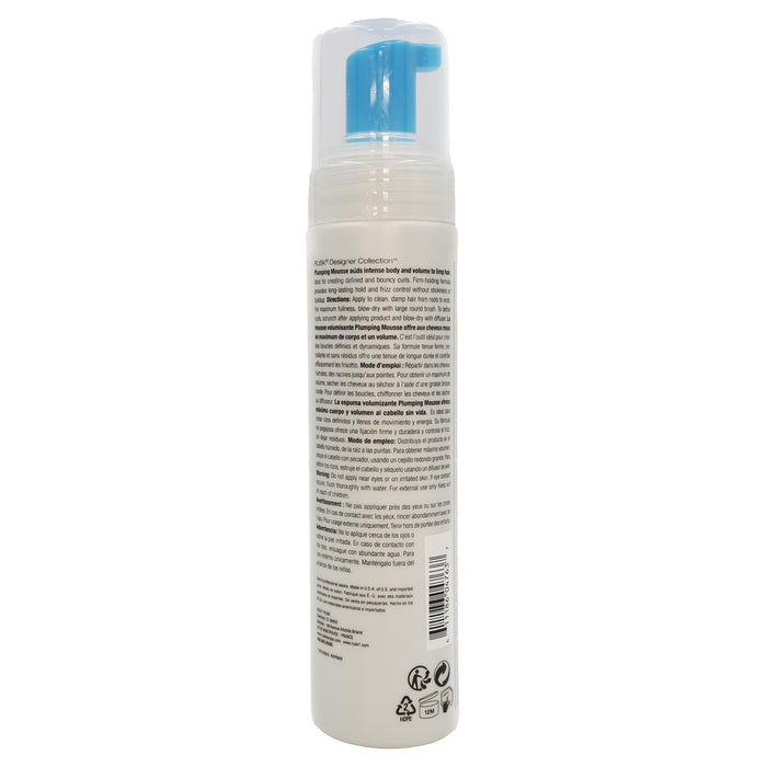 Rusk Design Plumping Mousse Frizz Free Body and Volume, 8.5 Oz.