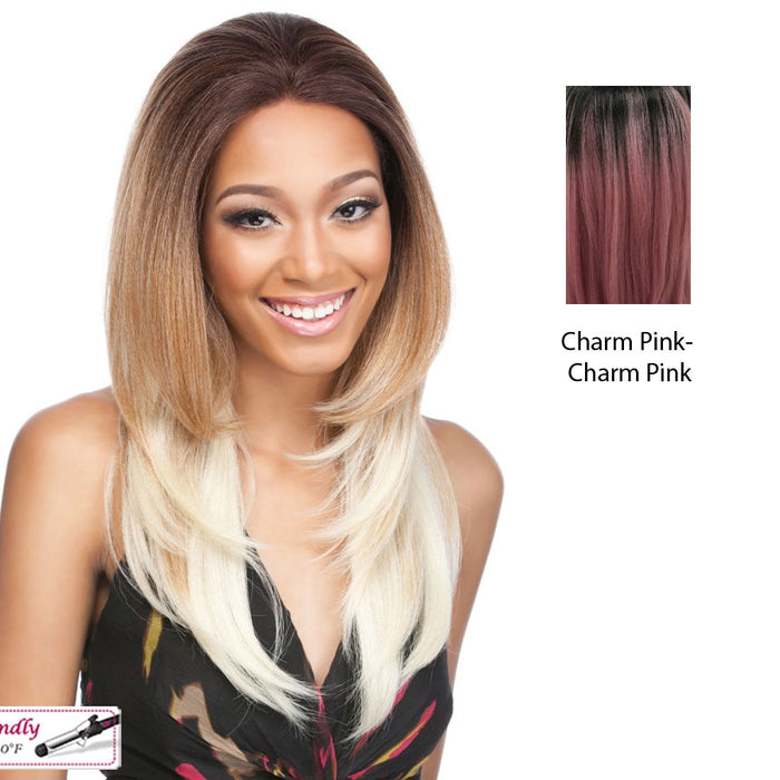 Remi Touch Rt11 Lace Front Wig,Charm Pink