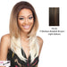 Remi Touch Rt11 Lace Front Wig,Medium Brown Base With Light Auburn Highlights