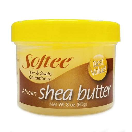 Softee Hair and Scalp Conditioner Shea Butter 3 Oz