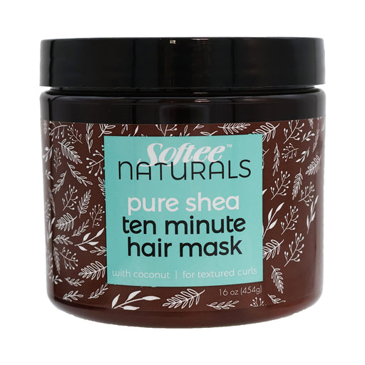 Softee Naturals Pure Shea Ten Minute Hair Mask, 16 Oz.