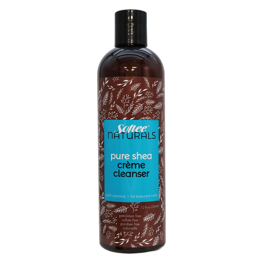 Softee Naturals Pure Shea Creme Cleanser, 12 Oz.