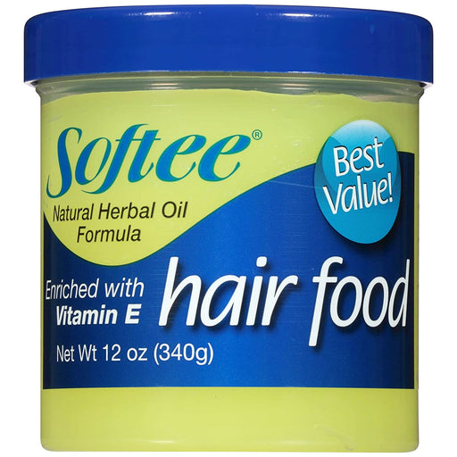 Softee Hair Food with Vitamin E, 12 Oz.
